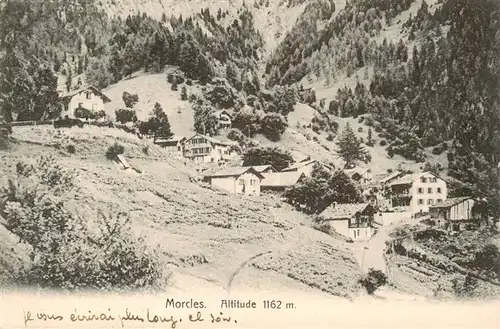 AK / Ansichtskarte  Morcles_VD Teilansicht