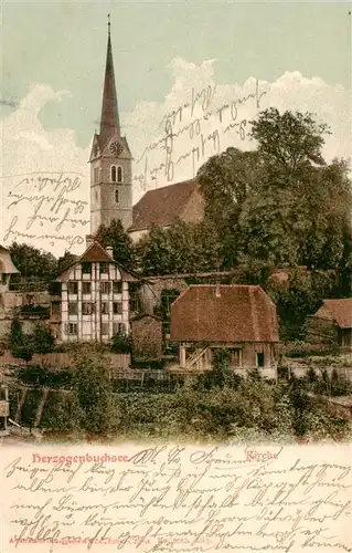 AK / Ansichtskarte  Herzogenbuchsee Kirche