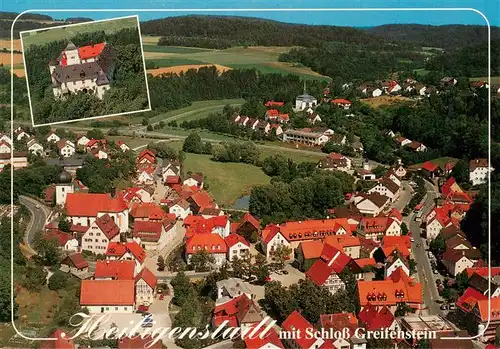 AK / Ansichtskarte  Heiligenstadt_Oberfranken Fliegeraufnahme mit Schloss Greifenstein