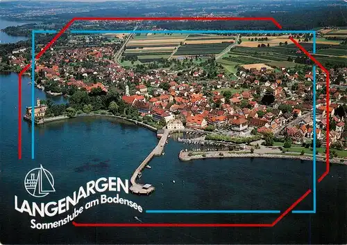 AK / Ansichtskarte  Langenargen_Bodensee Fliegeraufnahme