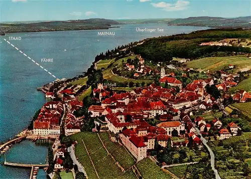 AK / Ansichtskarte  MEERSBURG_Bodensee Fliegeraufnahme