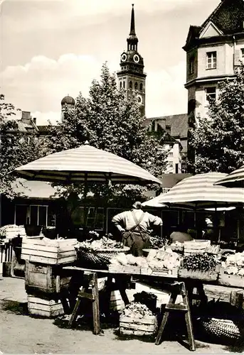 AK / Ansichtskarte  Muenchen Am Viktualienmarkt