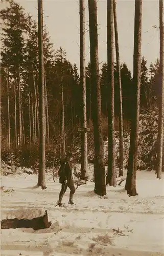 AK / Ansichtskarte  Horgen_ZH Spaziergang im Wald