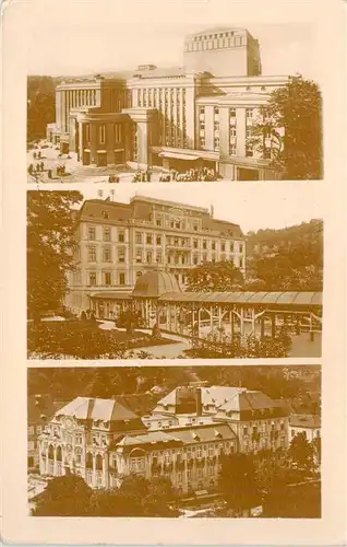 AK / Ansichtskarte  Lazne_Teplice_nad_Becvou_Bad_Teplitz_CZ Teilansichten Hotels