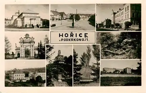 AK / Ansichtskarte  Horice_v_Podkrkonosi_Horschitz_CZ Teilansichten Zentrum