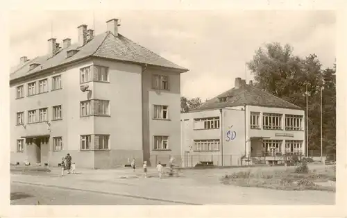 AK / Ansichtskarte 73959475 Tyniste_nad_Orlici_Reichenau_Knieschna_CZ Wohnhaus Schule