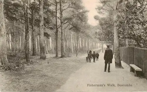 AK / Ansichtskarte  Boscombe_Bournemouth_UK Fisherman's Walk