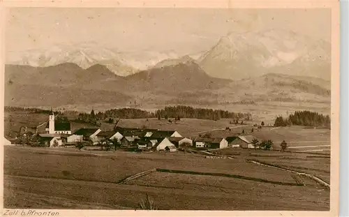 AK / Ansichtskarte 73959590 Zell_Pfronten_Bayern Panorama Alpen