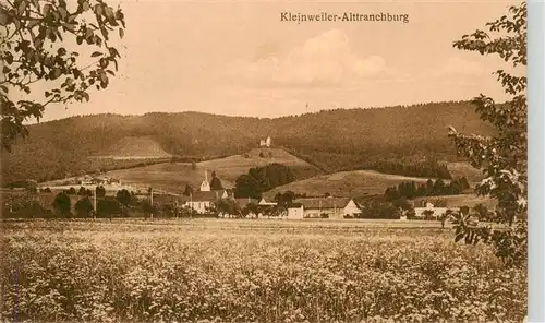 AK / Ansichtskarte 73959593 Alttranchburg_Kleinweiler_Weitnau_Bayern Panorama Blick ueber die Felder