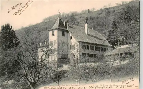 AK / Ansichtskarte  Chardonne_VD Château Schloss