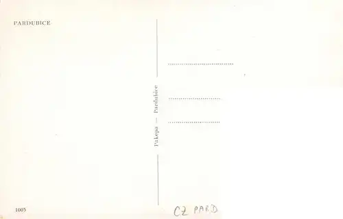 AK / Ansichtskarte  Pardubice_Pardubitz_CZ Partie im Stadtzentrum Bruecke