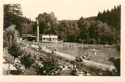 AK / Ansichtskarte  Rychnov_nad_Kneznou_Reichenau_Nemocnice_CZ Koupaliste Freibad