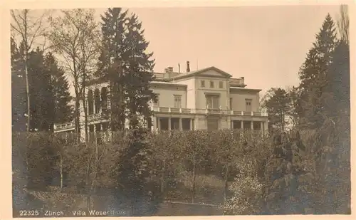 AK / Ansichtskarte  ZueRICH__ZH Villa Weserdonck