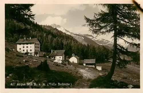 AK / Ansichtskarte  All_Acqua_Valle_Bedretto_TI Teilansicht Bergdorf