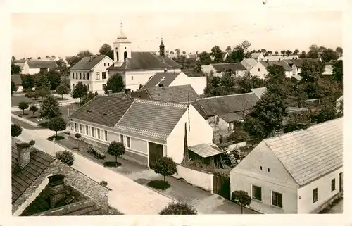 AK / Ansichtskarte 73959707 Sezimovo_Usti_Alttabor_CZ Teilansicht mit Kirche