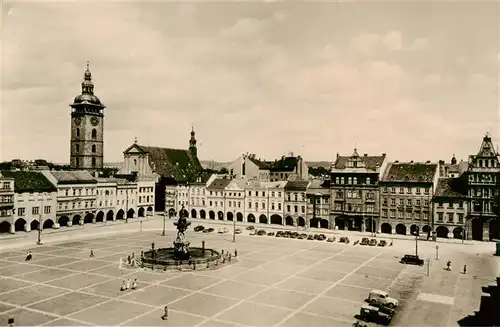 AK / Ansichtskarte 73959729 Ceske_Budejovice_Cesky_Budejovic_Budweis_CZ Zizkovo namesti Stadtplatz Zentrum