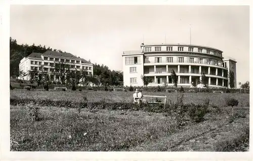 AK / Ansichtskarte  Lazne_Teplice_nad_Becvou_Bad_Teplitz_CZ Pension Praha a Grandhotel Klic