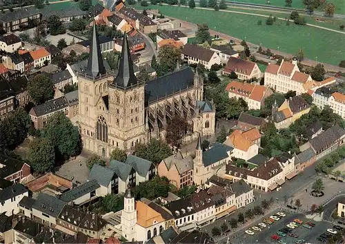 AK / Ansichtskarte  Xanten Dom Fliegeraufnahme