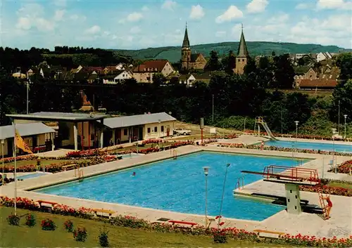 AK / Ansichtskarte  Rosbach_Sieg Schwimmbad