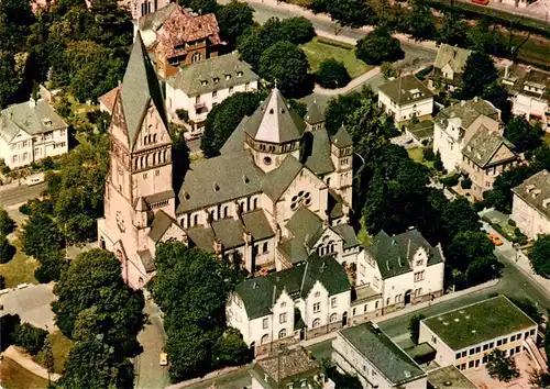 AK / Ansichtskarte 73959764 BONN_Rhein Kath Kirche St Elisabeth Fliegeraufnahme