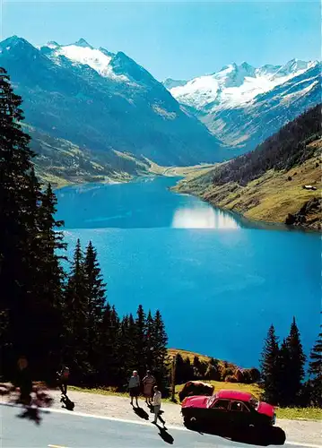 AK / Ansichtskarte  SALZBURG__AT Gerlosstrasse mit Stausee Durlassboden der Tauernkraftwerke Wldgerlostal und Reichenspitzgruppe