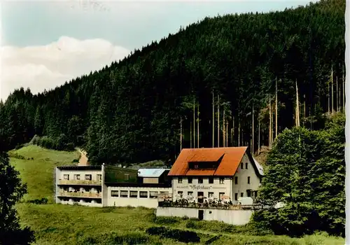 AK / Ansichtskarte  Warmensteinach Waldcafe Pension Pfeiferhaus