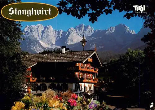 AK / Ansichtskarte 73959811 Going_Ellmau_Wilden_Kaiser_Tirol_AT Berghotel Stanglwirt