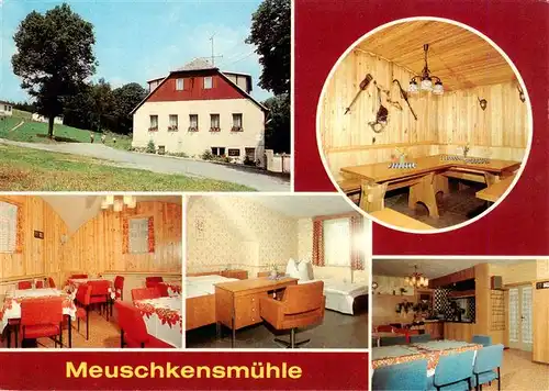 AK / Ansichtskarte  Weissenborn_Bad_Klosterlausnitz_Thueringen Meuschkensmuehle Schulungsraum der Deutschen Post Gast und Aufenthaltsraum