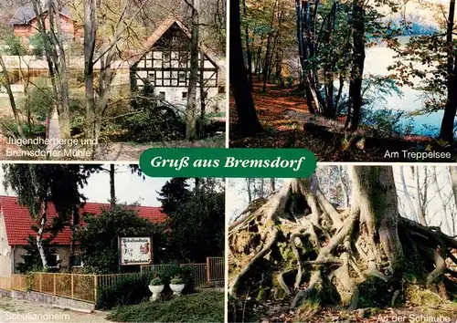 AK / Ansichtskarte  Bremsdorf_Muehle Jugendherberge Am Treppelsee Schullanheim An der Schlaube