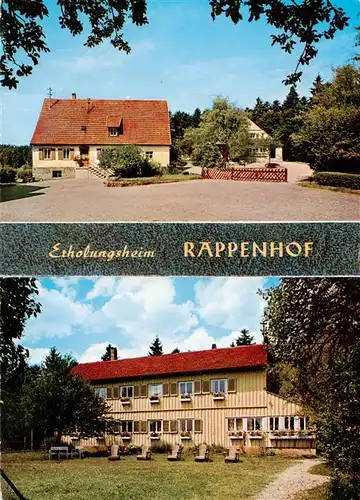 AK / Ansichtskarte 73959881 Gschwend_Gaildorf Erholungsheim Rappenhof