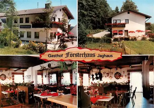 AK / Ansichtskarte  Jaghaus_Oberrot Gasthof Foersterhaus Gastraeume