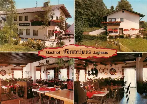 AK / Ansichtskarte  Jaghaus_Oberrot Gasthof Foersterhaus Gastraeume