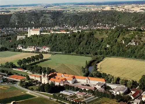 AK / Ansichtskarte 73959934 Eichstaett_Oberbayern Kloster Rebdorf Fliegeraufnahme