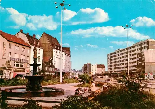 AK / Ansichtskarte 73959958 Barmen_Wuppertal Wupperfelder Markt Brunnen