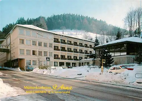 AK / Ansichtskarte  Bad_Griesbach_Schwarzwald  Muetterkurheim St Anna