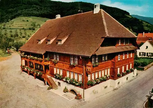 AK / Ansichtskarte  Glottertal_Schwarzwald Gasthof zum goldenen Engel