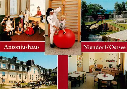 AK / Ansichtskarte 73959981 NIENDORF__Ostseebad_Timmendorferstrand Antoniushaus Niendorf Spielzimmer Kinderspielplatz Zimmer