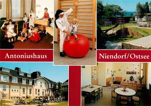 AK / Ansichtskarte  NIENDORF__Ostseebad_Timmendorferstrand Antoniushaus Niendorf Spielzimmer Kinderspielplatz Zimmer