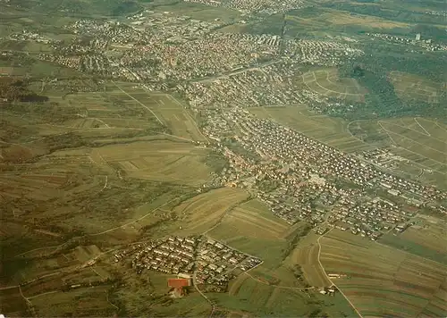 AK / Ansichtskarte  Metzingen__Erms_BW Fliegeraufnahme