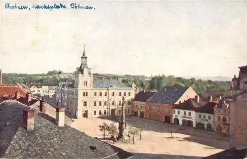 AK / Ansichtskarte 73960003 Chocen_Chotzen_CZ Namesti Stadtplatz Zentrum