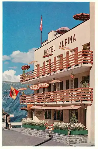AK / Ansichtskarte  Muerren_BE Hotel Alpina