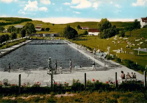 AK / Ansichtskarte  Uslar_Solling Schwimmbad