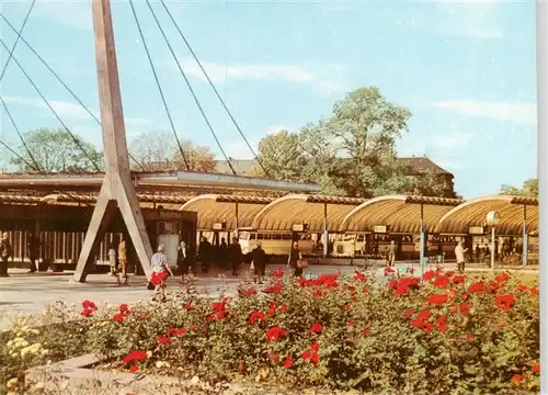 AK / Ansichtskarte 73960077 Karl-Marx-Stadt_CHEMNITZ Omnibusbahnhof