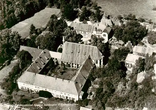 AK / Ansichtskarte  Hankensbuettel Kloster Isenhagen Fliegeraufnahme