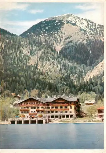 AK / Ansichtskarte  Walchensee_Kochel_See_Bayern Kurhotel Post