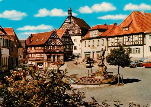 AK / Ansichtskarte  Burgkunstadt Marktplatz