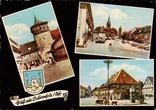 AK / Ansichtskarte 73960110 Lichtenfels_Bayern Stadttor Ortspartien