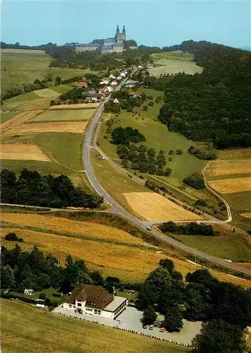 AK / Ansichtskarte 73960118 Unnersdorf Berggasthof am Banzer Wald Fliegeraufnahme