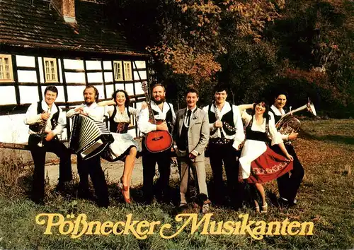 AK / Ansichtskarte 73960123 Poessneck Poessnecker Musikanten
