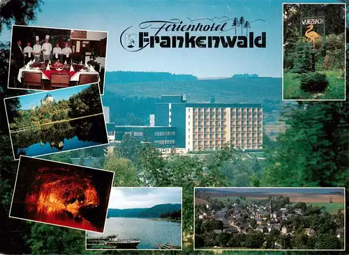 AK / Ansichtskarte  Wurzbach__Thueringen Ferienhotel Frankenwald Gastraeume Panorama